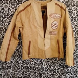 Womens leather jacket